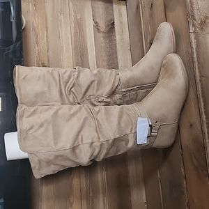 Just Fab Tall womens sz9 boot